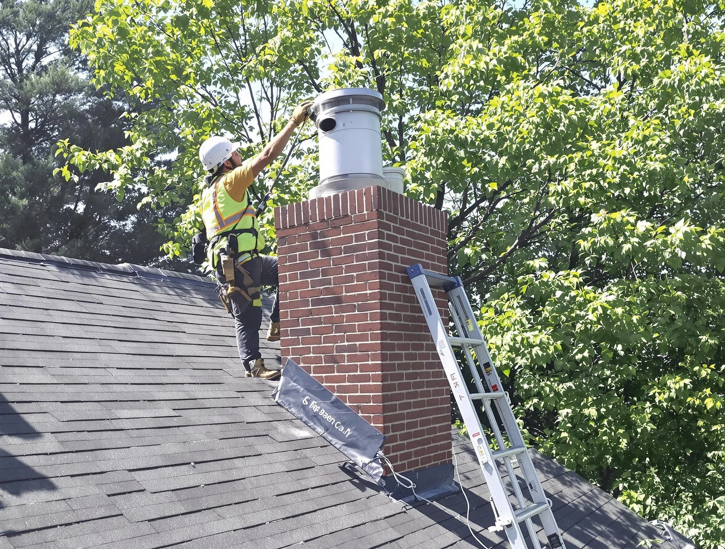 Chimney liner inspection by Phoenix Chimney Sweep in Phoenix, AZ