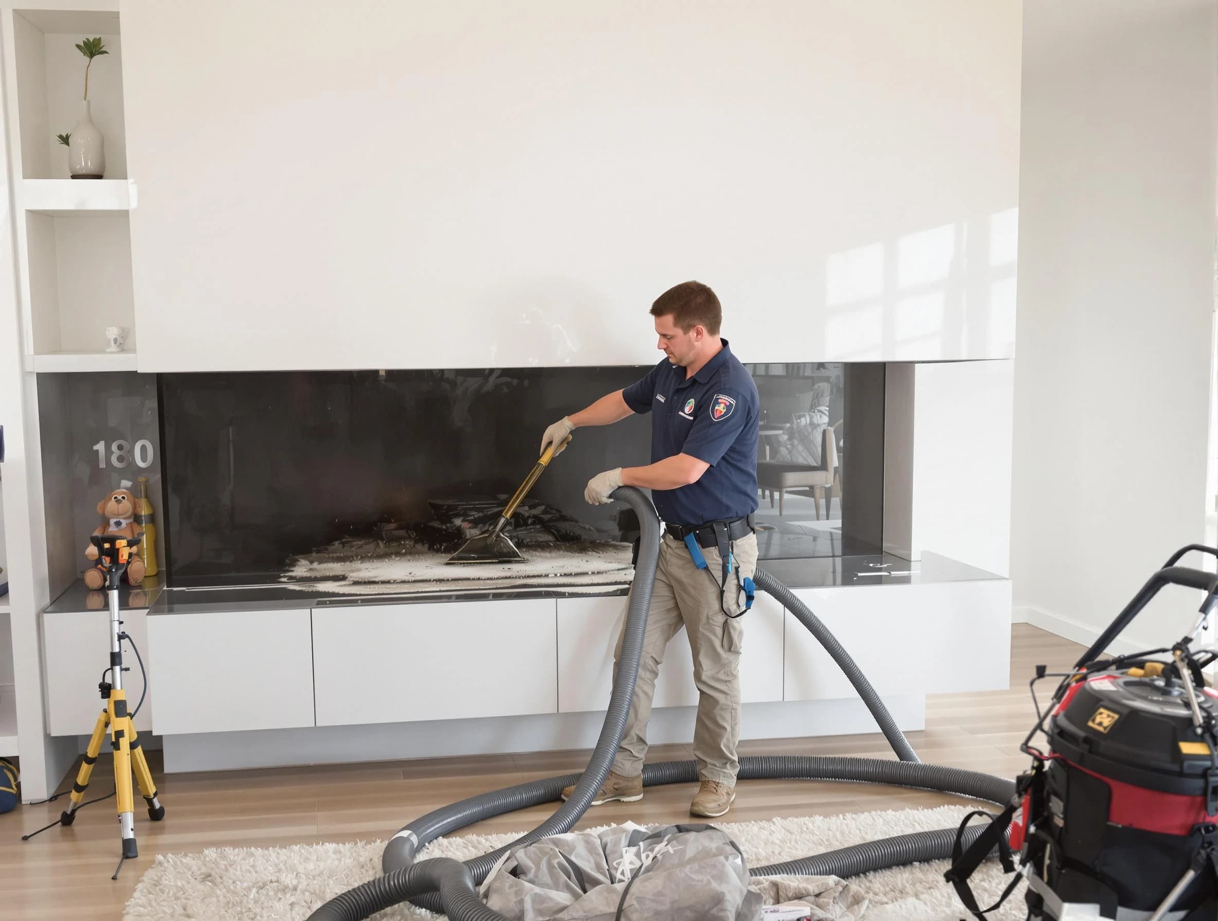 Phoenix Chimney Sweep technician providing chimney sweeping services in Phoenix, AZ