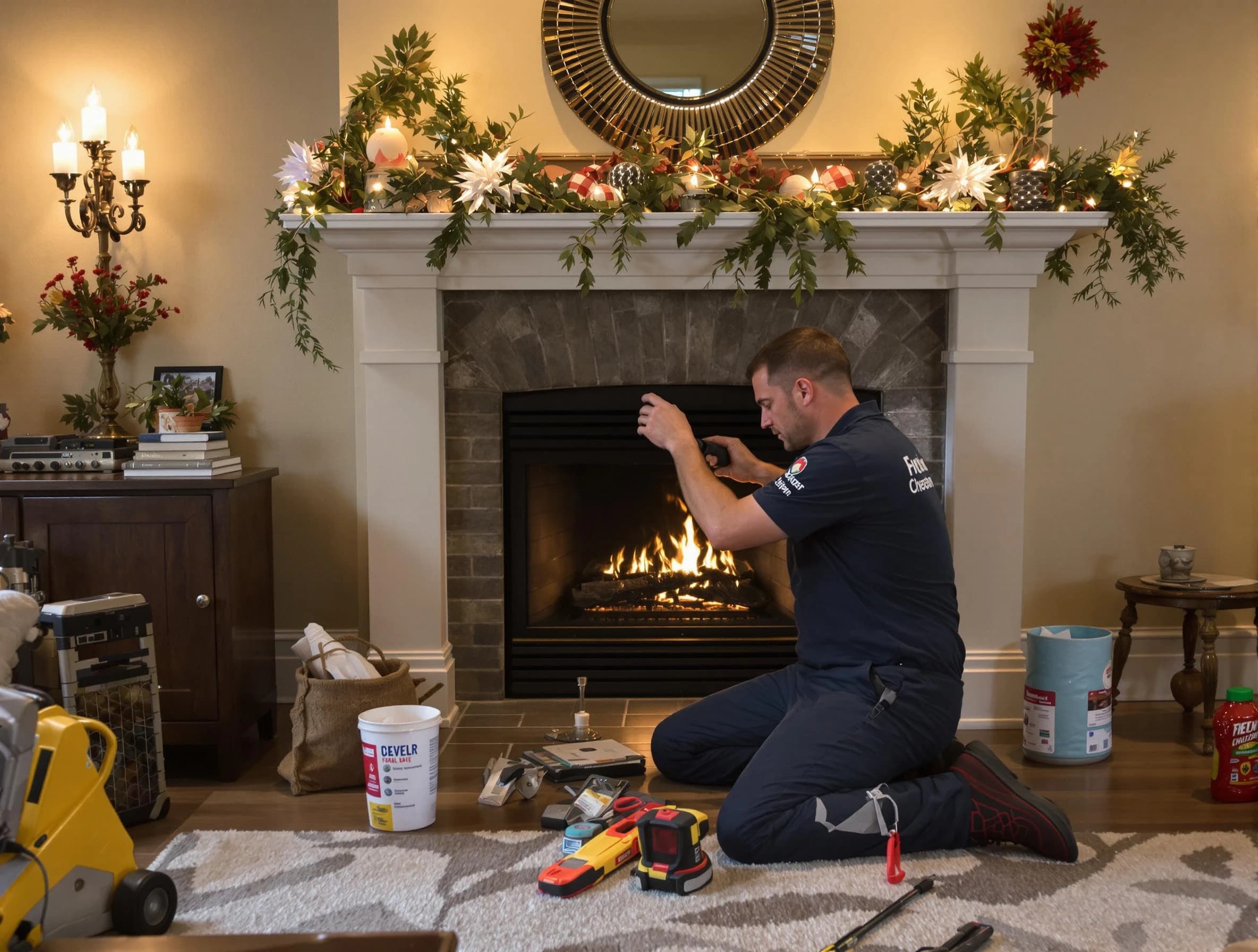 Phoenix Chimney Sweep offering fireplace maintenance services in Phoenix, AZ