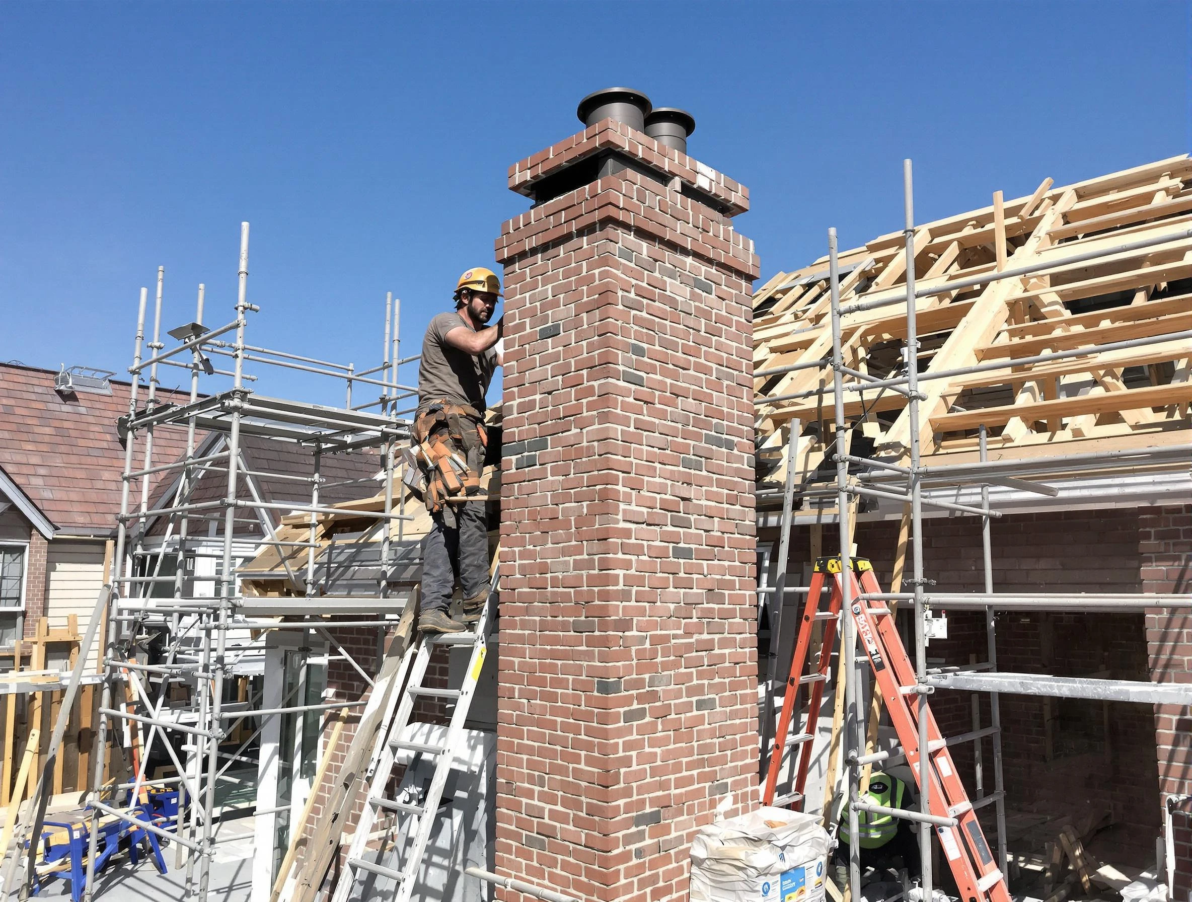 New chimney installation completed by Phoenix Chimney Sweep in Phoenix, AZ